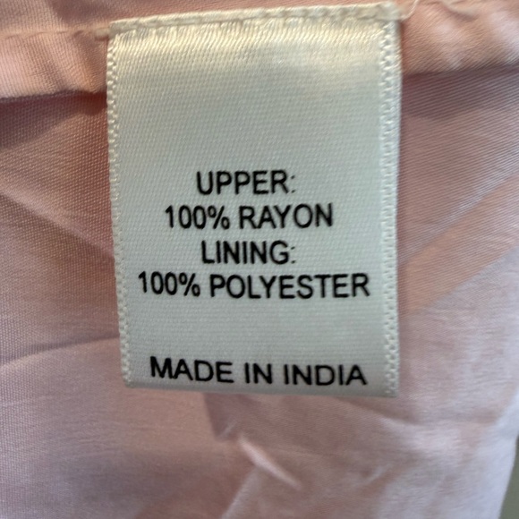 JessaKae Pink Floral Puff Sleeve Midi Dress Boho Vera Size XXL 2X - Picture 7 of 10